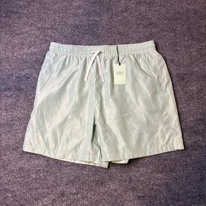 Maison Article Premium Essentials Swim Shorts Men’s XL Mint Green NWT